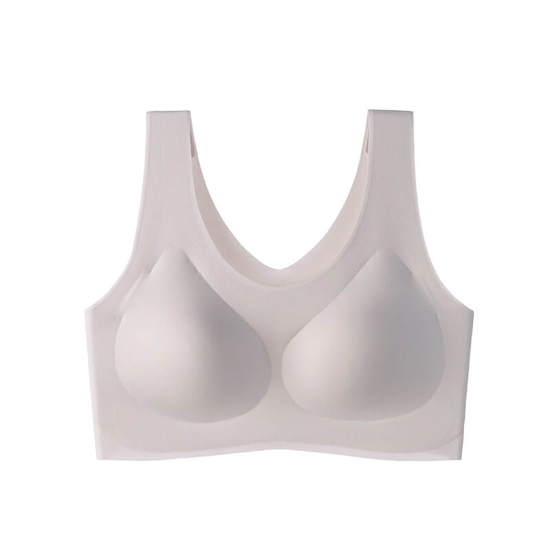 絨白桃【寬肩帶】